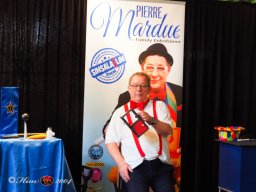 Pierre Mardue im Gleisgarten am 21. April 2024